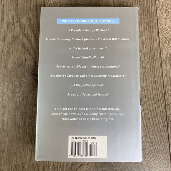 Bill O'Reilly HC Lot Of 3 Books - Factor, Who’s Looking Out 4 U …, No Spin Zone - Picture 9 of 13